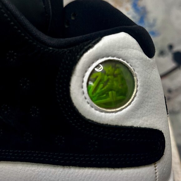 JORDAN 13 RETRO GG "HE GOT GAME" BLACK & WHITE - Picture 2 of 7